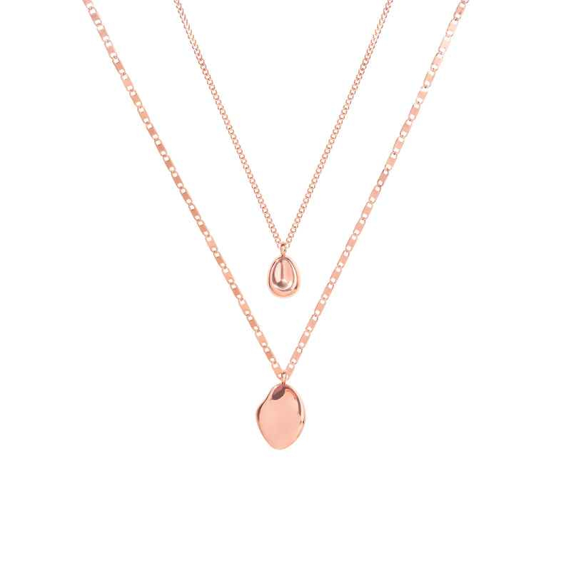 Collier Or Duetto Mia Bijoux