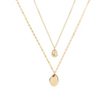 Collier Or Duetto Mia Bijoux