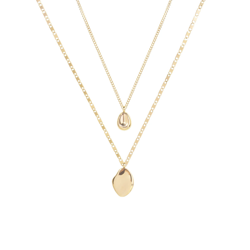 Collier Or Duetto Mia Bijoux