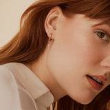 Boucles d'oreilles Or Dormeuses Perle Mia Bijoux