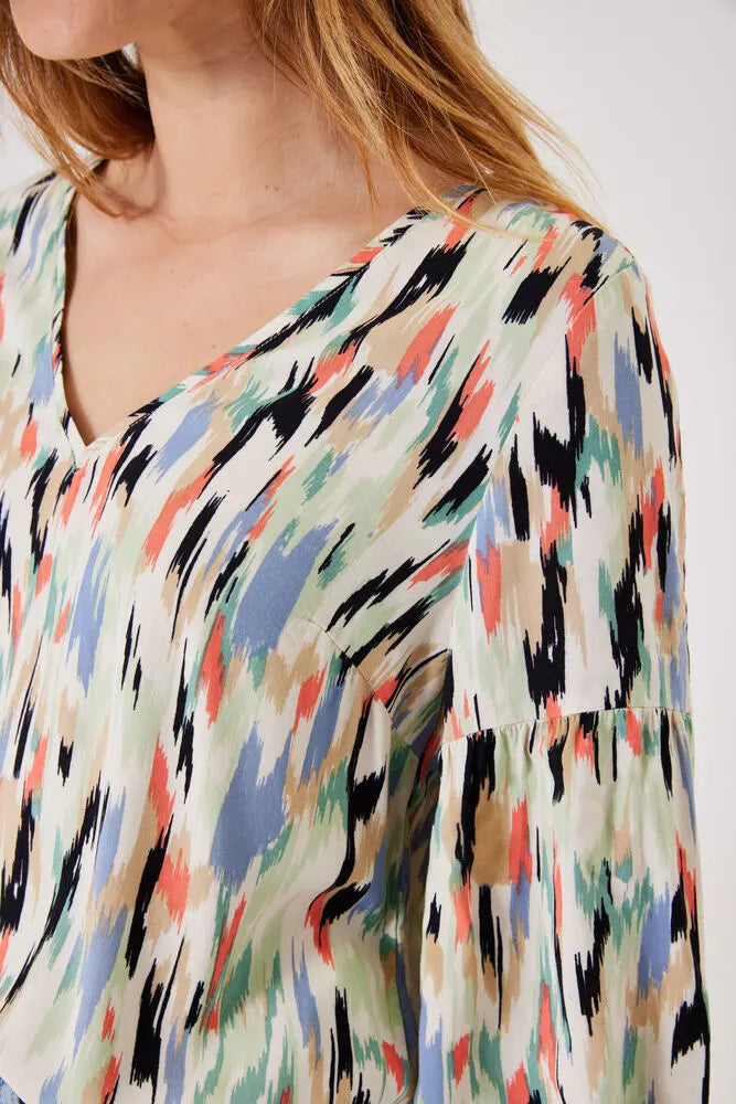 Blouse à motif Garcia