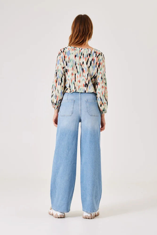 Blouse à motif Garcia