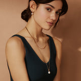 Collier Or Sally perle Mia Bijoux
