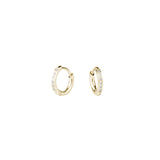 Boucles d'oreilles Or Dormeuses Stacks Chic de 8mm Mia Bijoux