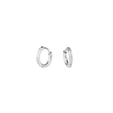 Boucles d'oreilles Argent Dormeuses Stacks Chic de 8mm Mia Bijoux