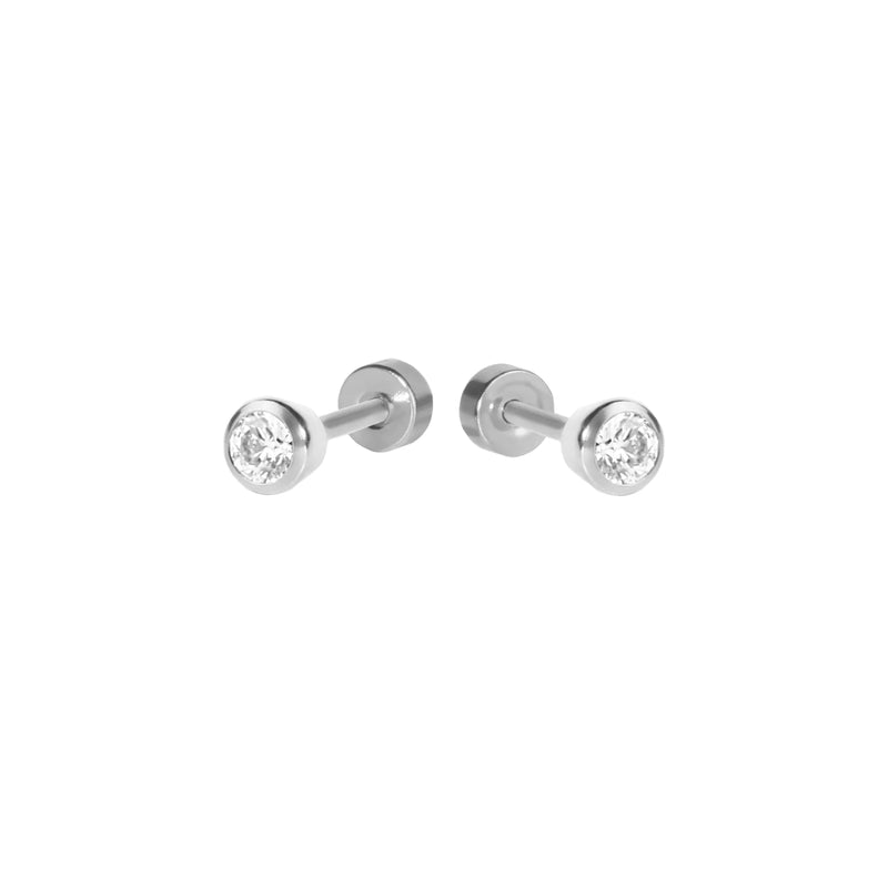 Boucles d'oreilles Argent Hortense Mia Bijoux