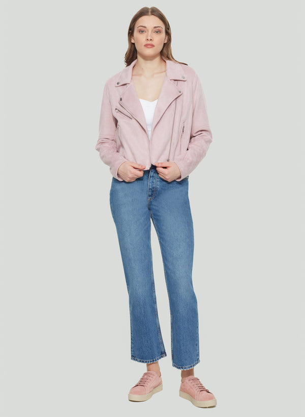 Jacket en faux suède Dex
