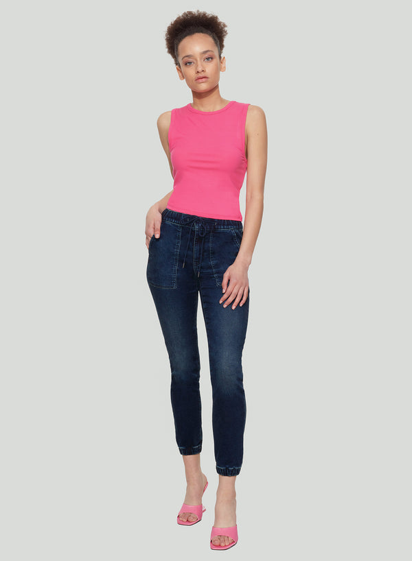 Jogger à taille haute Dex