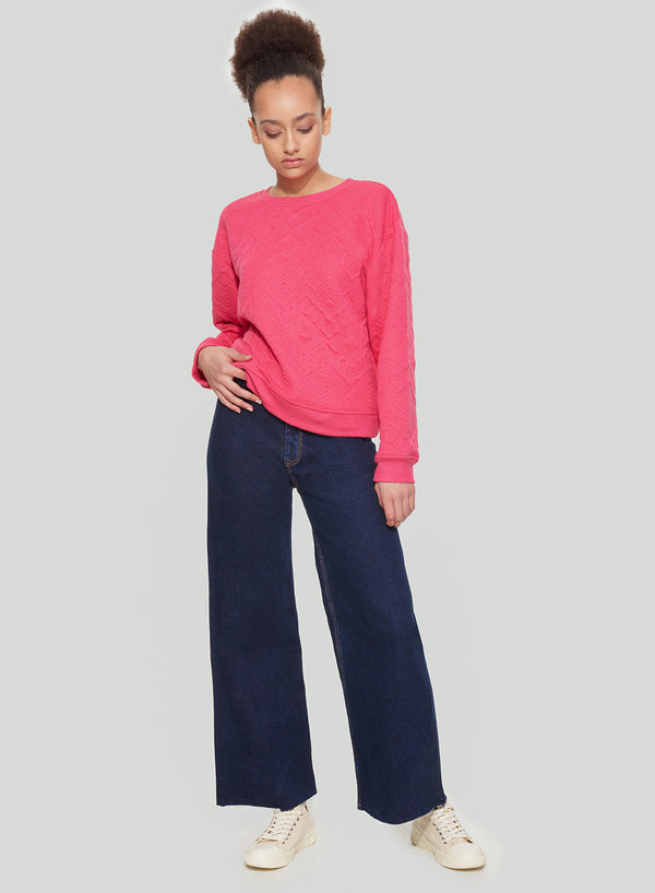 Jeans évasés à taille haute Dex