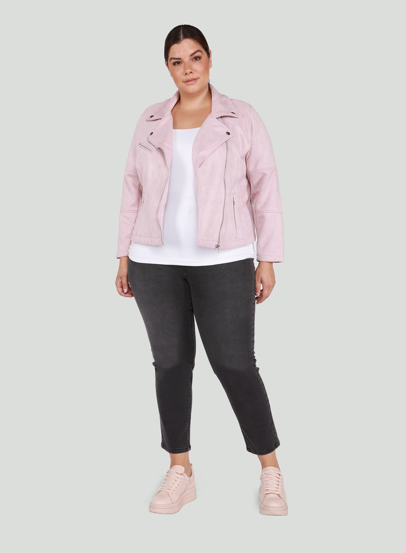 Jacket en faux suède Dex Plus
