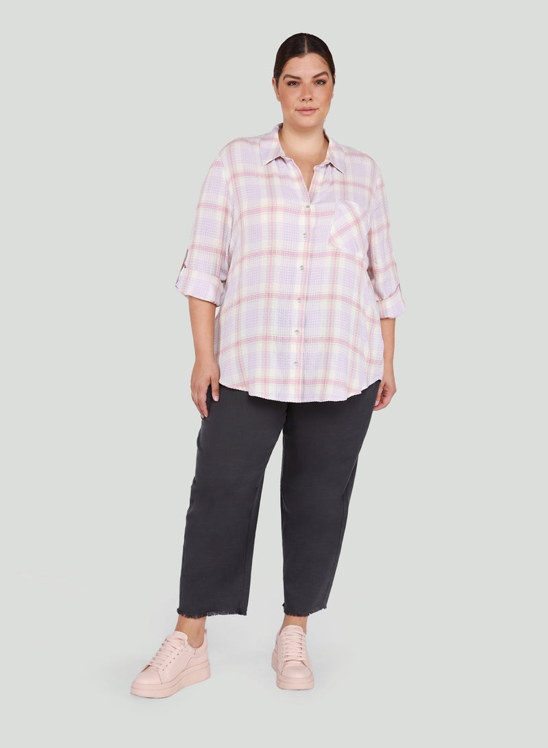 Blouse à carreaux Dex Plus