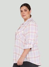 Blouse à carreaux Dex Plus